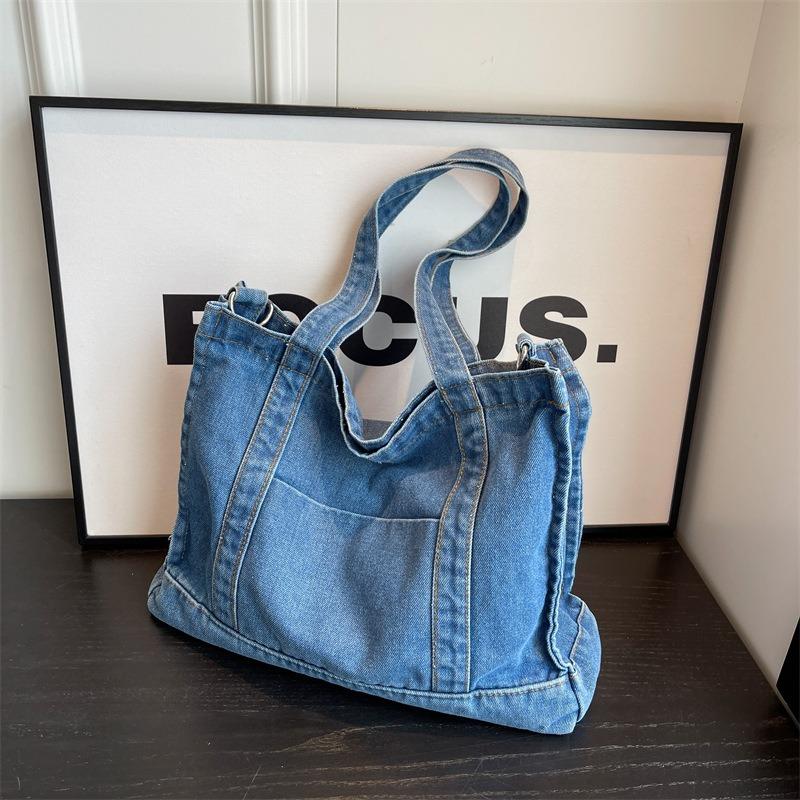 New Cowboy Tote Bag Women Fashion Simple Hundred Shoulder Bag Travel Casual Crossbody Bag