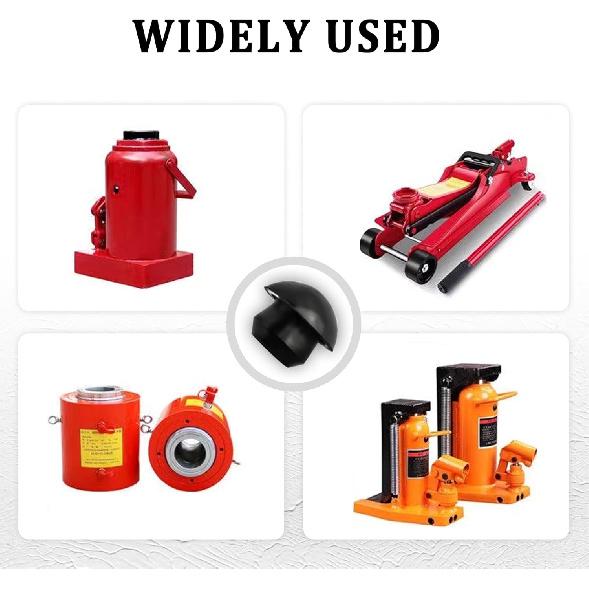 12PCS Bottle Jack Oil Filler Plug,9mm Rubber Floor Jack Parts for Sealling Hydraulic Jack Oil Ports,Universal Hydraulic Jack Parts Accessories