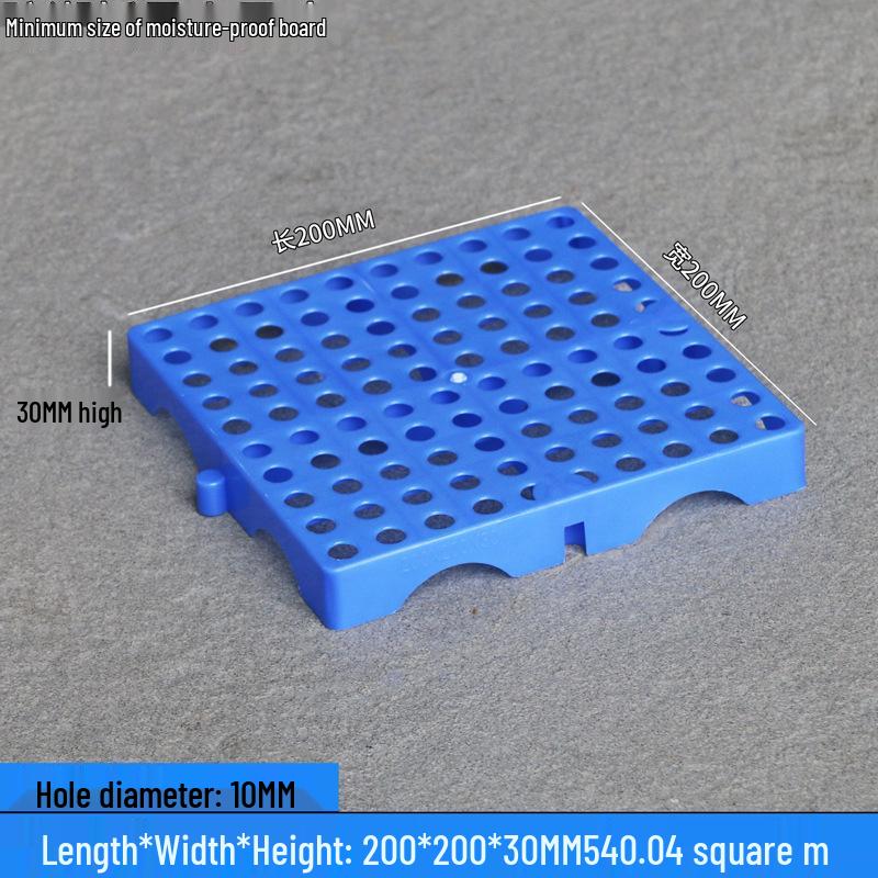 Stackable Moisture-Proof Plastic Pallet Mat for Warehouse and Breeding