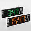 New Arrival Large Digital Wall Clock With Remote Control Any Space Energy Saving