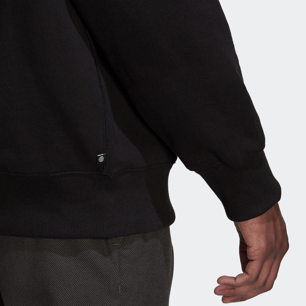 adidas Originals Adicolor Contempo Crew French Terry Sweatshirt Black HK2938
