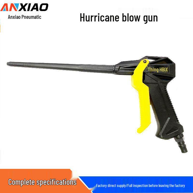Exquisite Pneumatic Air Gun for Car Wash: Dust & Water Blower with Crevice Cleaning
