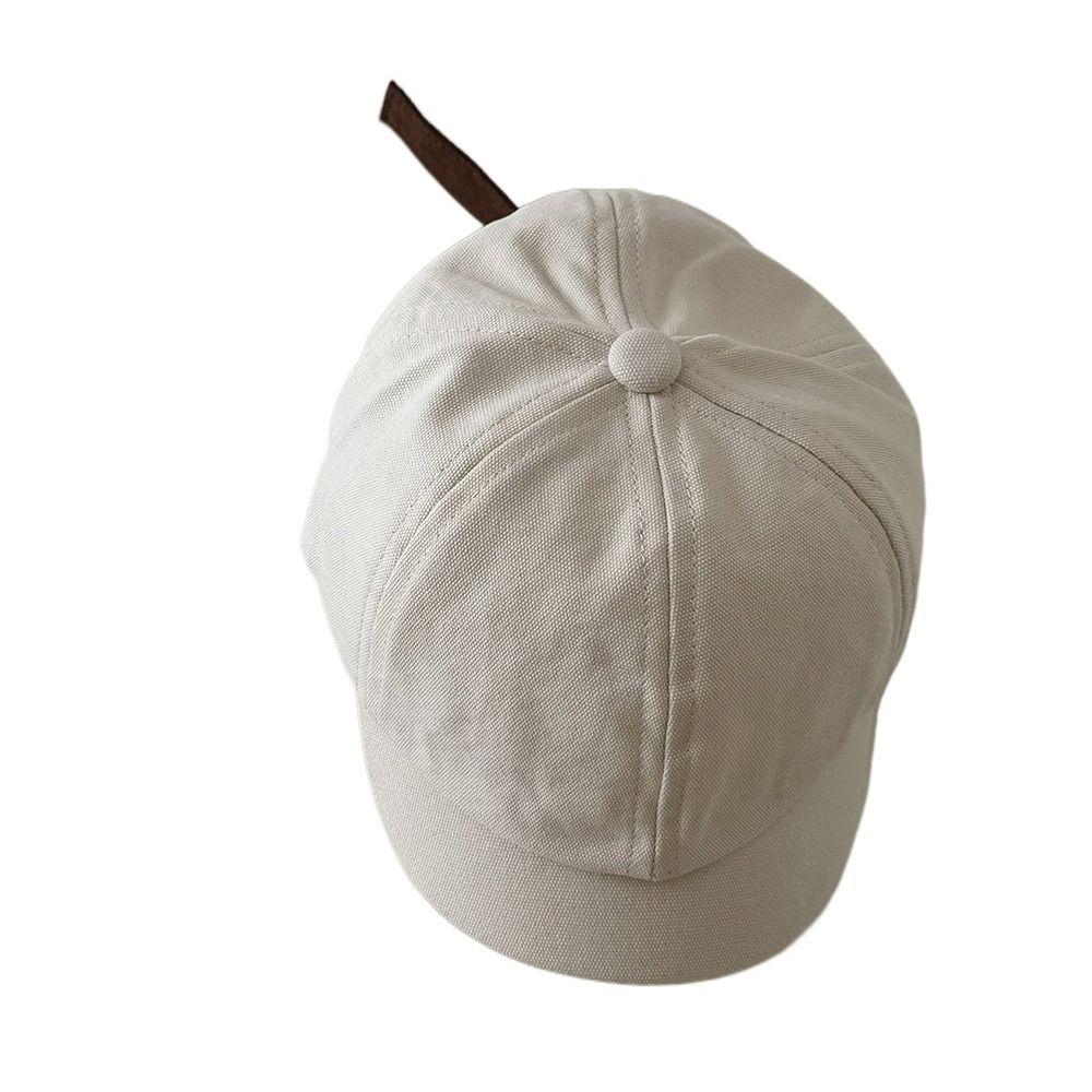Solid color Kids Baseball Caps Adjustable Sun Hat Korean Baby Peaked Caps  Boys Girls