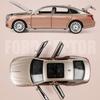 1:24 HONG QI H9 Alloy Luxy Car Model Diecasts Metal Toy Vehicles Car Model Simulation Sound and Light Collection Childrens Gifts