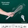 Zhaoran 304 Stainless Steel Manual Whisk