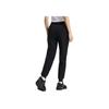 New FILA Fitness Knitted Sweatpants Women's Pitch Black A11W521604F-BK