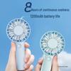 Portable USB Rechargeable Mini Fan for Dorms, Desktops, Outdoor Use