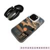 Mountain sunset illustration color silver shell for apple 16/15/14 pro mobile phone case 15promax13/12/11X