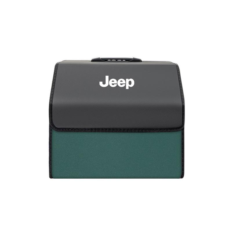 Jeep Folding Car Storage Bag Trunk Organizer Box Tools Tidying sticker For Renegade Liberty XJ Wrangler Cherokee JL JK Gladiator
