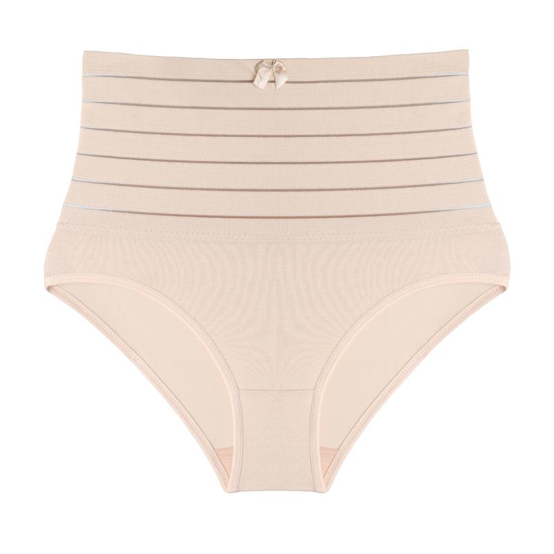 Women's High-Rise Seamless Body Shaping Briefs with Butt Lifter and Breathable Briefs