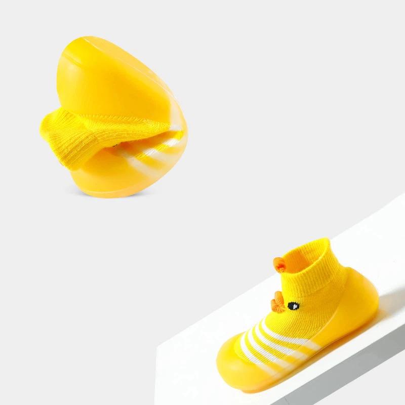 Girls And Boys Breathable Toddler Shoes For Spring And Autumn, Children's Soft Sole Anti-slip Cute Floor Socks Shoes