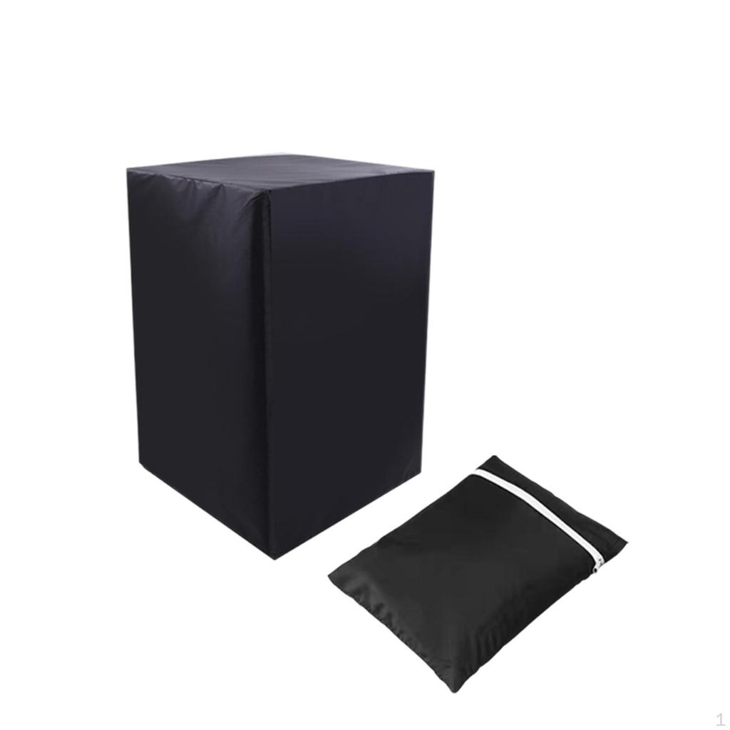 Folding Chair Cover, High Back Heavy Duty Stacked Dust Cover for Armchair