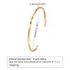 Offenes Verstellbares Stern Sternenstrahl Manschettenarmband für Damen Edelstahl Zirkonia Einlage Charme Mehrschichtiger Schmuck