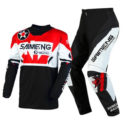 Zestaw motocrossowy dla dzieci 4 5 6 7 8 9 10 11 12 13 lat Młodzież Dziecko Motocykl Chłopiec Dziewczynka Jersey Spodnie Zestawy kombinezon wyścigowy Off-road Enduro MX MTB