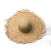 European, American Spring and Summer New Dome Big Burr Edge Cassava Straw Hat Outdoor Travel Sunscreen Sunshade Beach Straw Hat