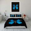 Butterfly Winged Fantasy Art Bedding Duvet Cover Set Duvet Cover Pillowcases  (1*Duvet Cover 2*Pillowcases, Without Duvet Insert)