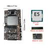 X79-H61 Lga 2011 Mining Motherboard, Cpu Socket, 5 Pcie Slots Pci-E Express 30 X8, Ddr3 Memory Slot, Support For Mining With Gpu 3060, With E5 Gpu 4G