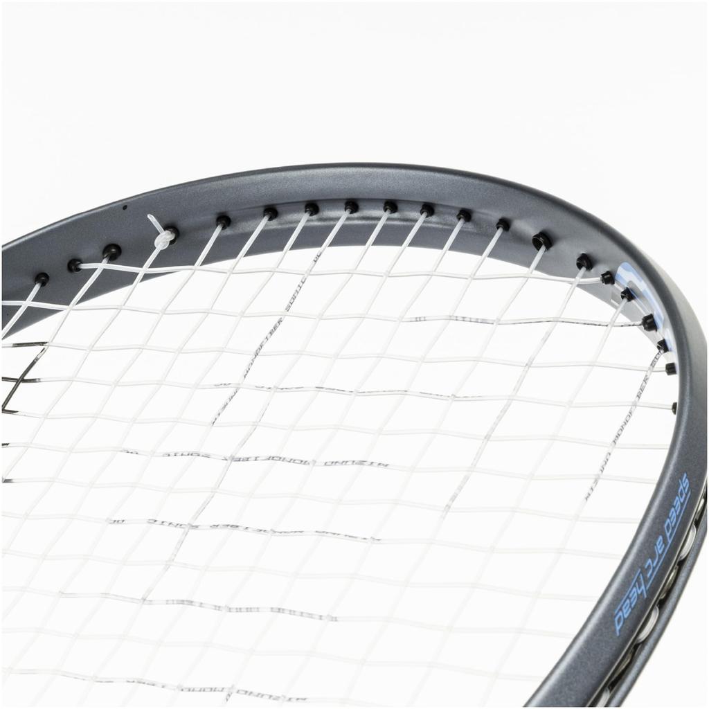 Mizuno Rachetă de tenis AcroSpeed pentru Soft Unisex 63JTN5A60 S-05 Tenis, (Numai cadru), Negru/Albastru deschis,