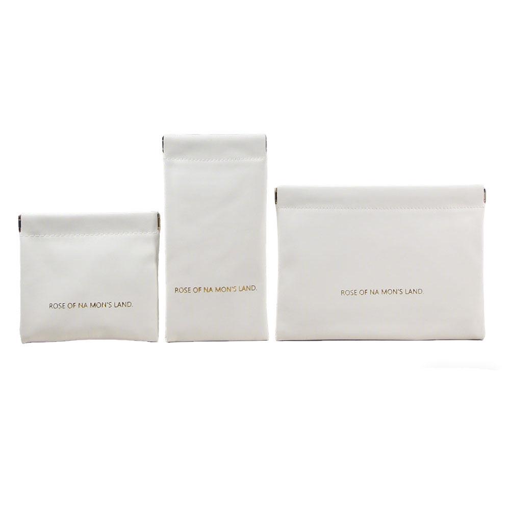 High-Value PU Pleated Cosmetic & Lipstick Travel Makeup Bag