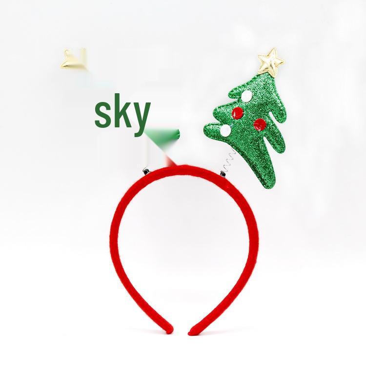 Christmas Party Headband: Antler & Snowman Design for Adults and Kids