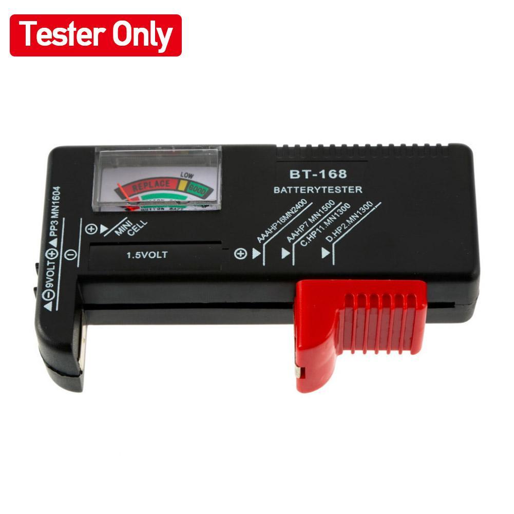 Universal Digital Battery Voltage Tester BT-168 for AA AAA C D 9V Button Cell Power Meter Checker Tool