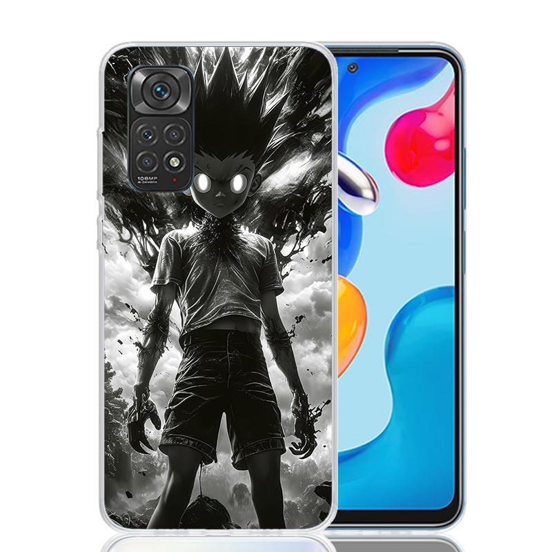 Huner X-Hunters Gon Phone Case For Xiaomi Redmi Note 15 14 13 12S 12 Pro Plus 11S 11E 11 11T 10S 10 Art Soft Pattern Cover Redmi