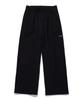 URBANAGE One-Pleat Wide Sweatpants_Black