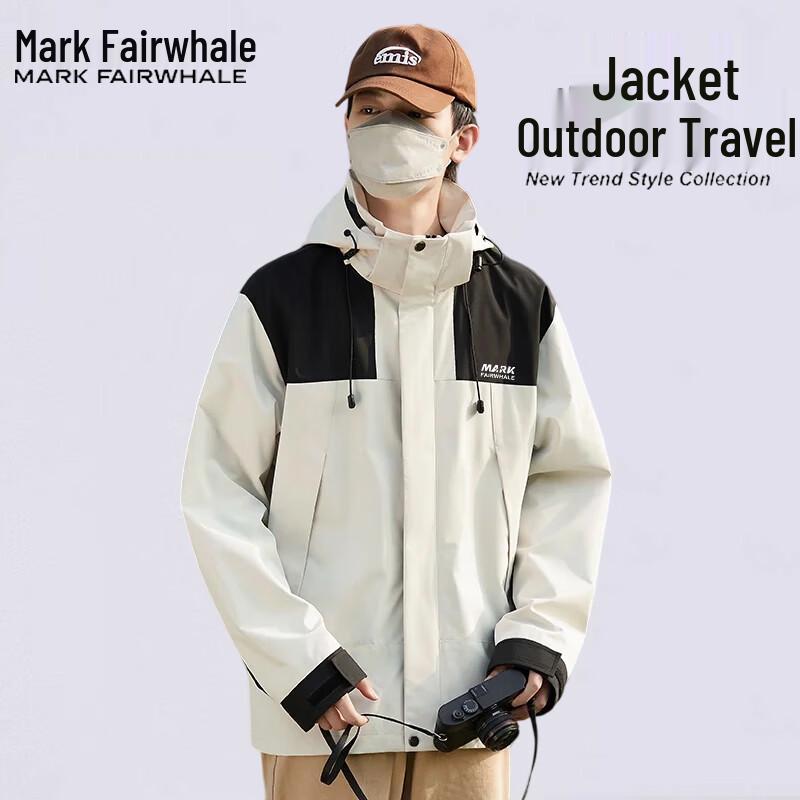 Mark Fairwhale Unisex Outdoor Windbreaker Jacket