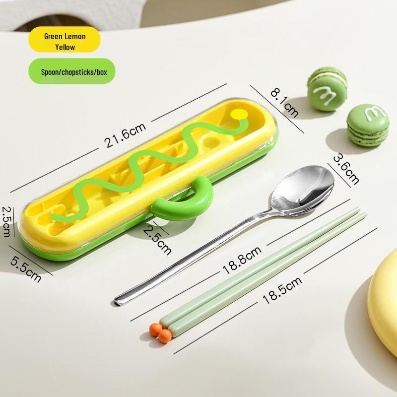 

Ruhan Children s Portable Spoon and Chopsticks Set
