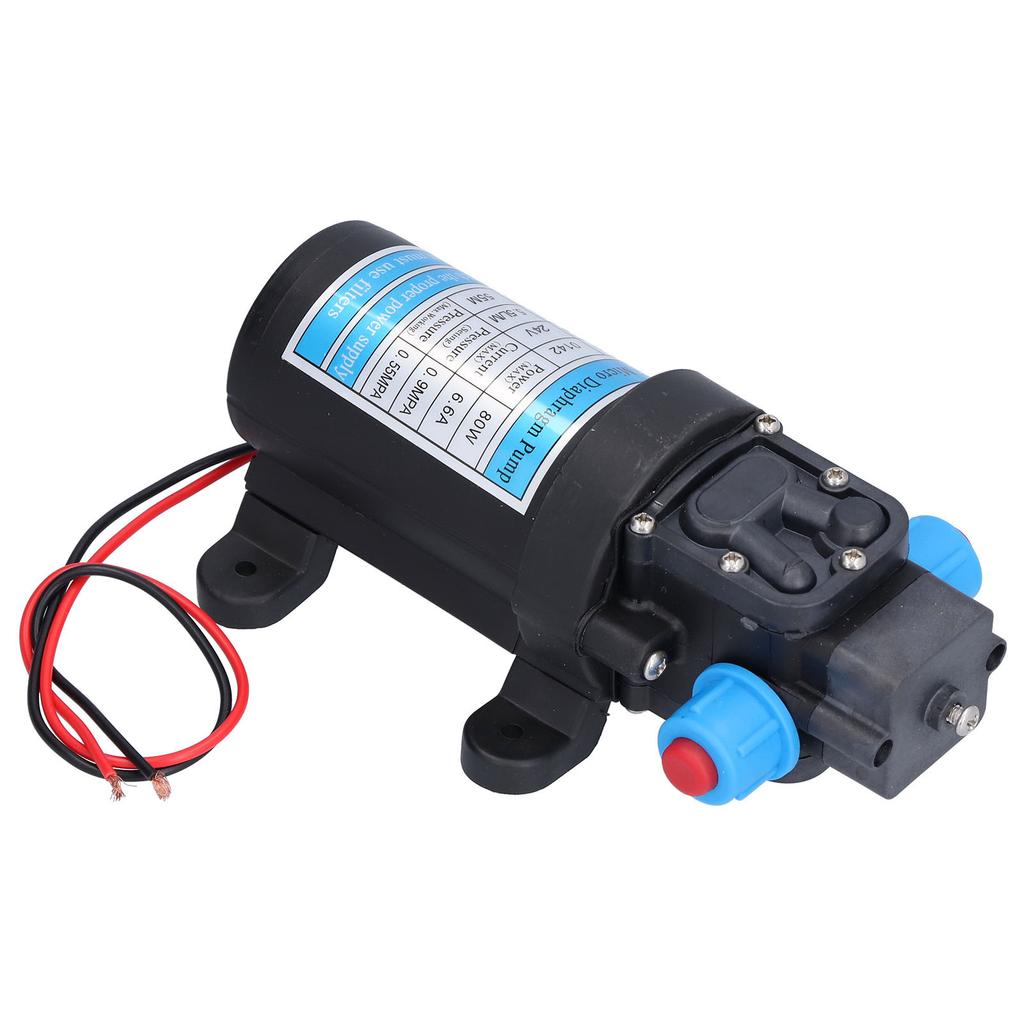 Micro Diaphragm Pump Electric High Pressure DC SelfSuction Boost Car Washing Cleaning 6Lmin(24V(