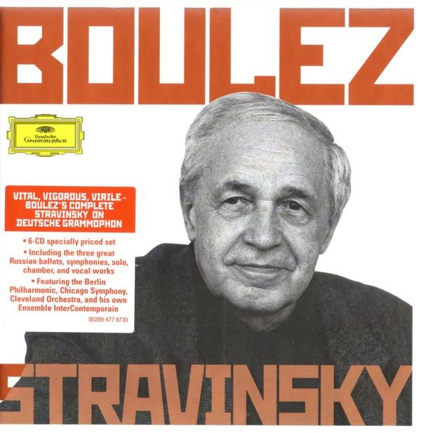 CD PIERRE BOULEZ/BERLINER PHILHARMONIK - Pierre Boulez Conducts Stravinsky 4778730,0028947 Deutsche Grammo 2010 Europe Classical Used