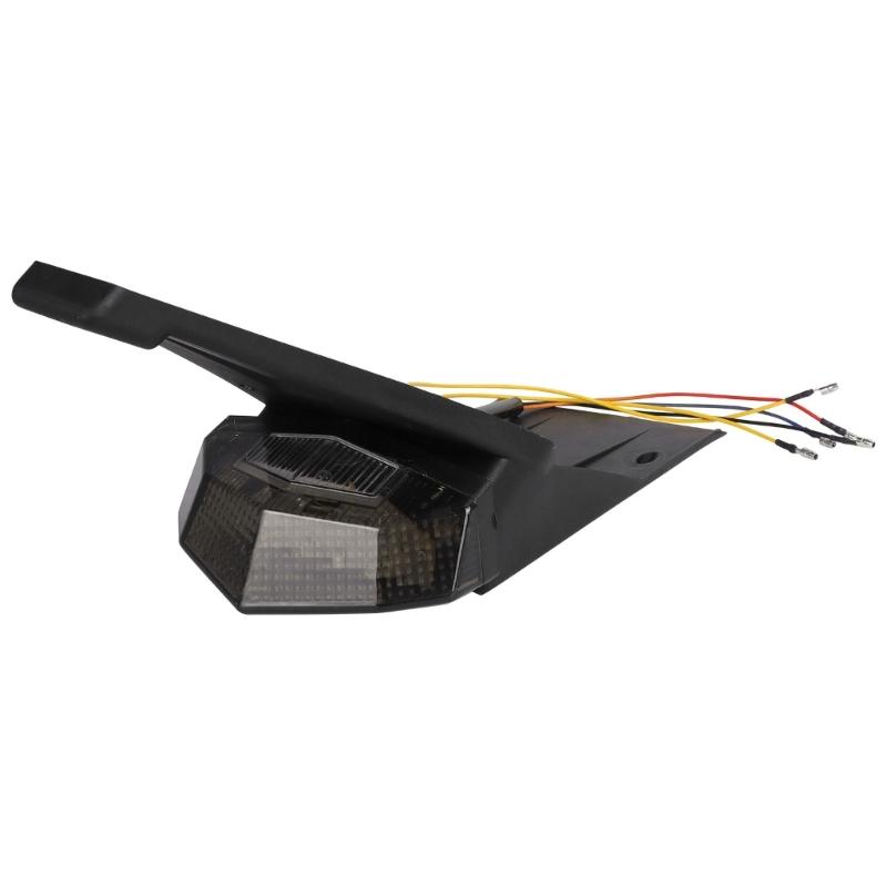 Motorrad LED Rücklicht mit integrierten Blinkern Wasserdichtes LED Rücklicht Lampe mit hoher Sichtbarkeit für Fahrzeuge