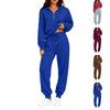 Women's Half Zip Hoodie and Sweatpants Two Piece Matching Set