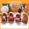 Cute Musicthemed Animal Plush Toy Pendant For Bag And Keys
