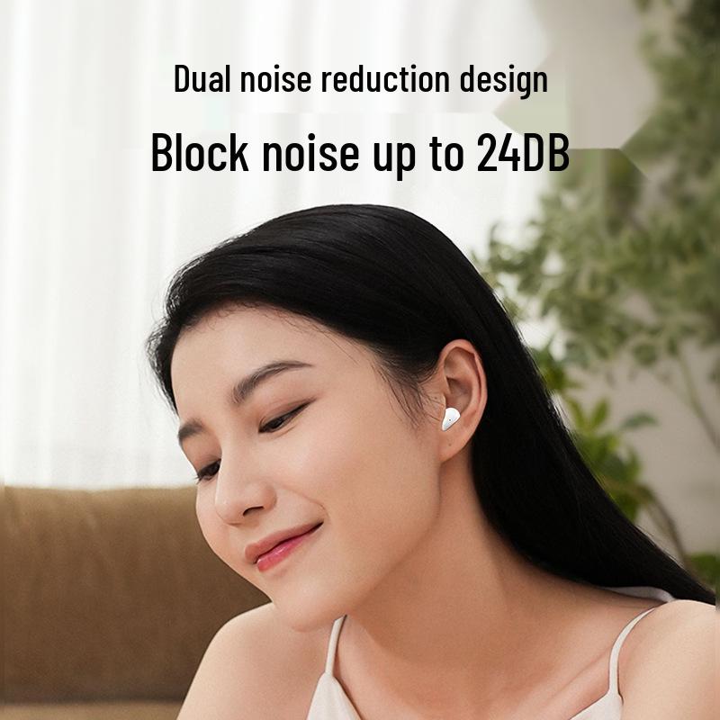 Ultra-Small Wireless Bluetooth Sleep Earphones: Painless, Noise-Cancelling In-Ear for Men & Women