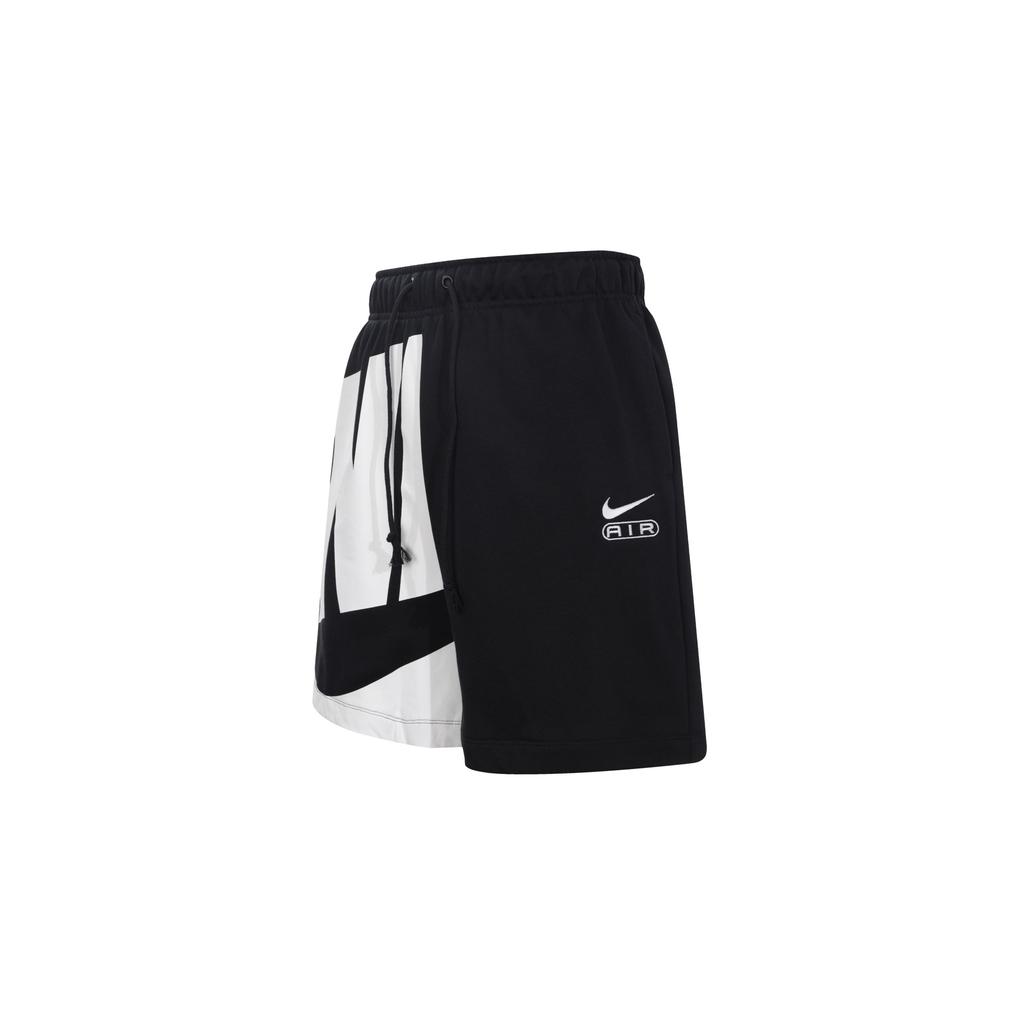 Nike Air Letter Print Großes Logo Sport Schnürung Mittelhoch Lässige Shorts Damen Shorts Schwarz FN2247010