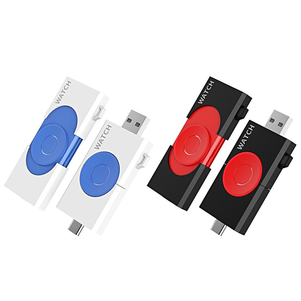 Magnetic Watch Charger USB Type-C Dual Interface Smartwatch Charger Plug and Play Replacement Accessories for Apple Watch 8 7