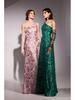 Spring/Summer European & American Women's One-Shoulder Slim Fit Bodycon Evening Gown