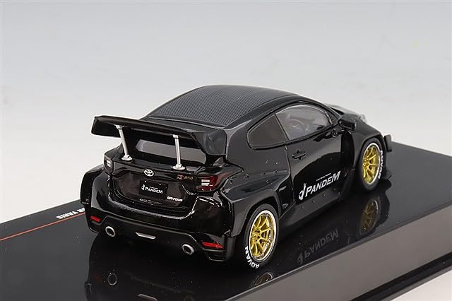 Kokusai Boeki ixo Pandem GR Yaris Black Finished Model MOC340 1/43