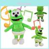 Orsetto Gommoso Verde Carino Peluche Con Musica Coccoloso Animale di Peluche Ideale Per i Compleanni