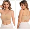 Manufacturer Large size underwear Women's tube top bra Spice girl off-shoulder no steel ring chest back bra
