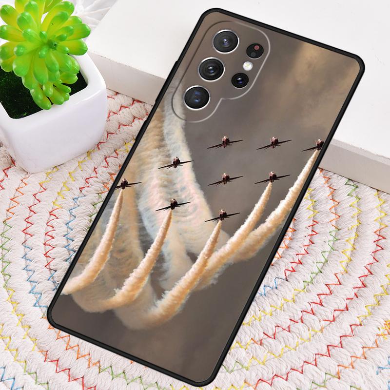 Fighter Plane In The Sky Phone Case for Samsung Galaxy Note 10 Pro S26 Ultra S23 S24 FE S25 S21 S22 PLUS Shockproof Cove