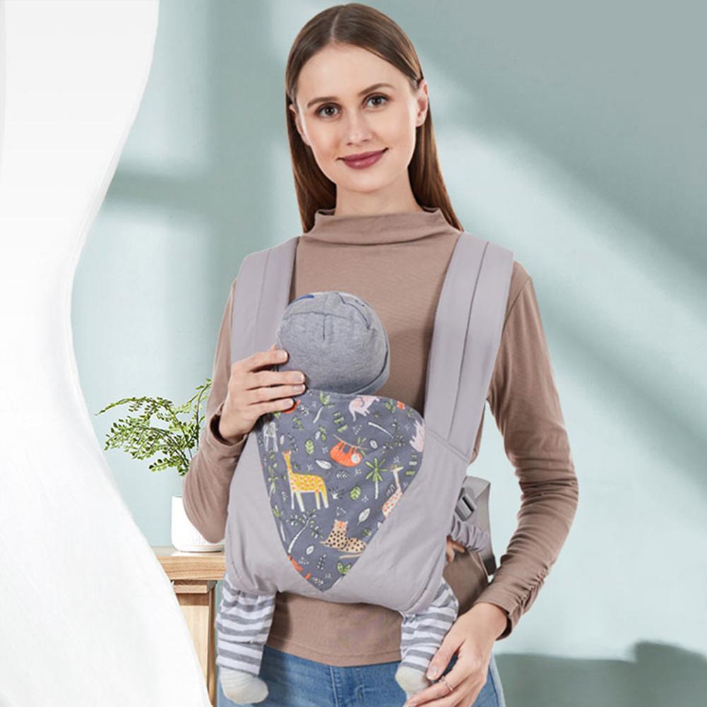 Carrier Ergonomic Multi-functional Toddler Sling Front Facing Kangaroo Infant Four-claw Breast-feeding Carrier
