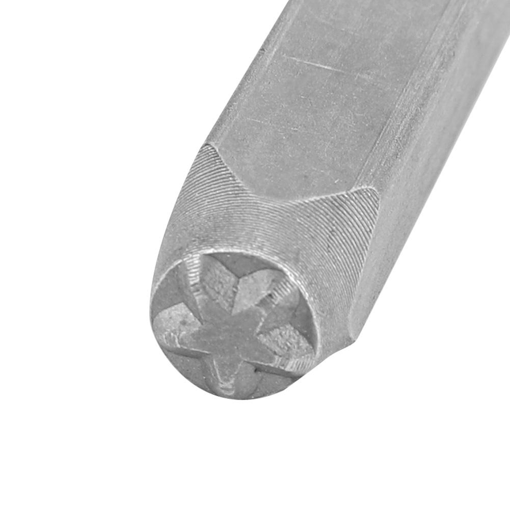 CR V Steel Steel Stamp Shaped Metal Punch Stamp for Customizing Steel Leather 6mm