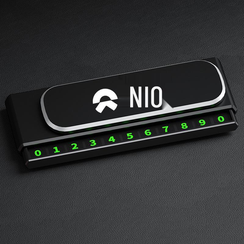 Magnetic Temporary Car Parking Sign with Luminous Hidden Contact Plate