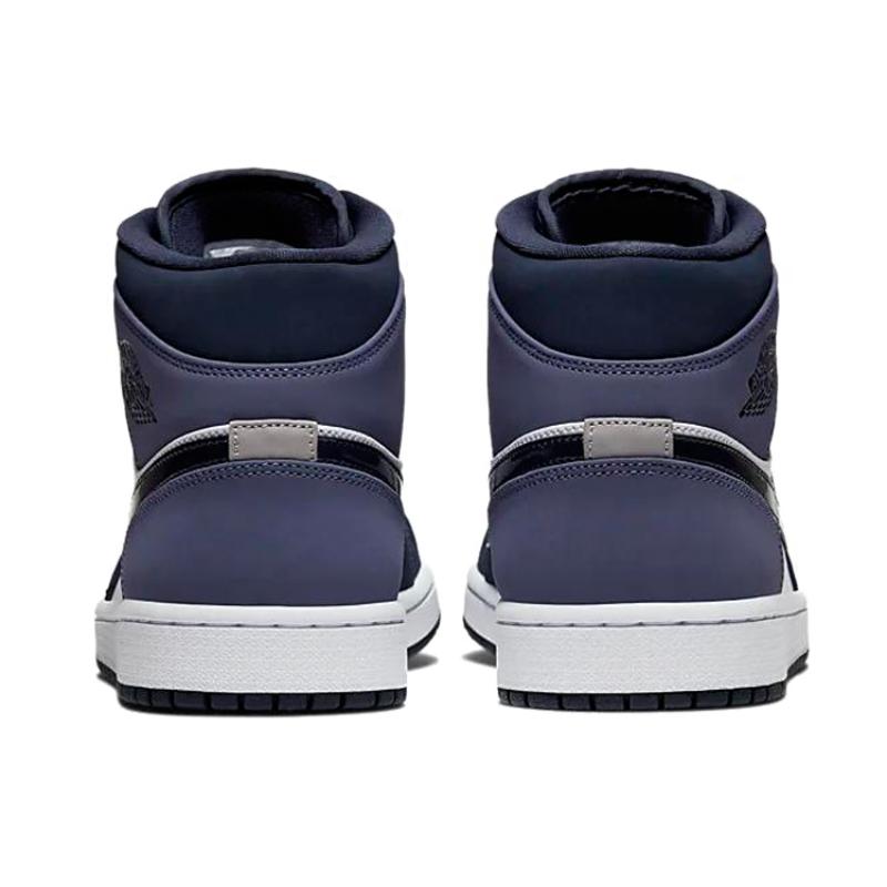 Jordan 1 Mid 'Obsidian Sanded Purple' Jordan 554724-445