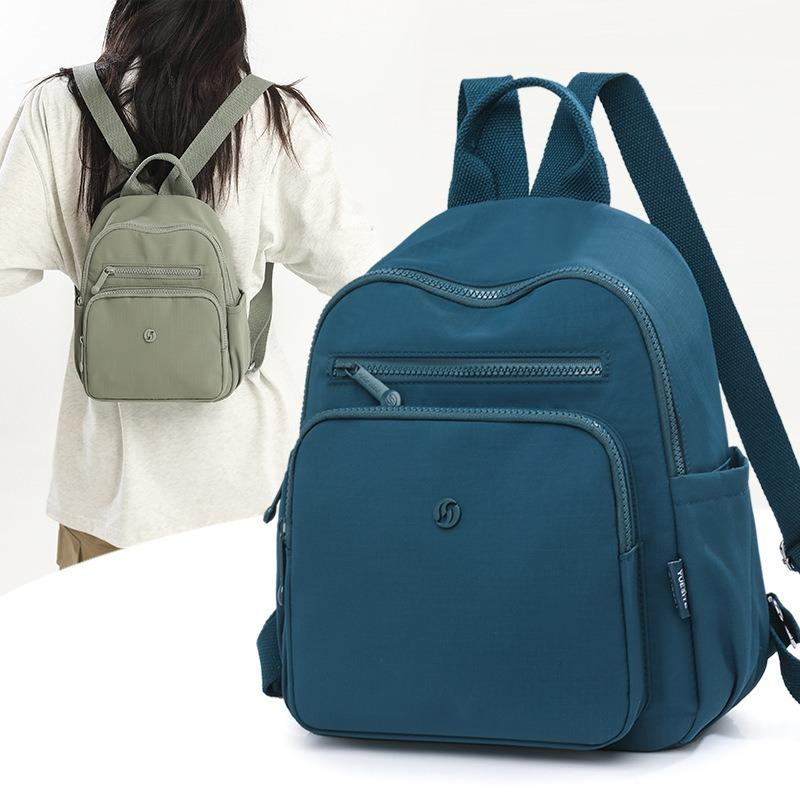 New Oxford Nylon Backpack Women's Large-capacity Literary and Outdoor Backpack Fashionable and Lightweight Travel Schoolbag