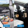 2pcs 3-in-1 Car Seat Cup Holder Cell Phone Holder Car Headrest Multifunctional Hook Storage Box Car Interior Accessories