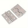 New 10pcs Stainless Steel Door Hinges Cabinet Doors Windows Wooden Box Flat Hinge Home Furniture Hardware Accessories