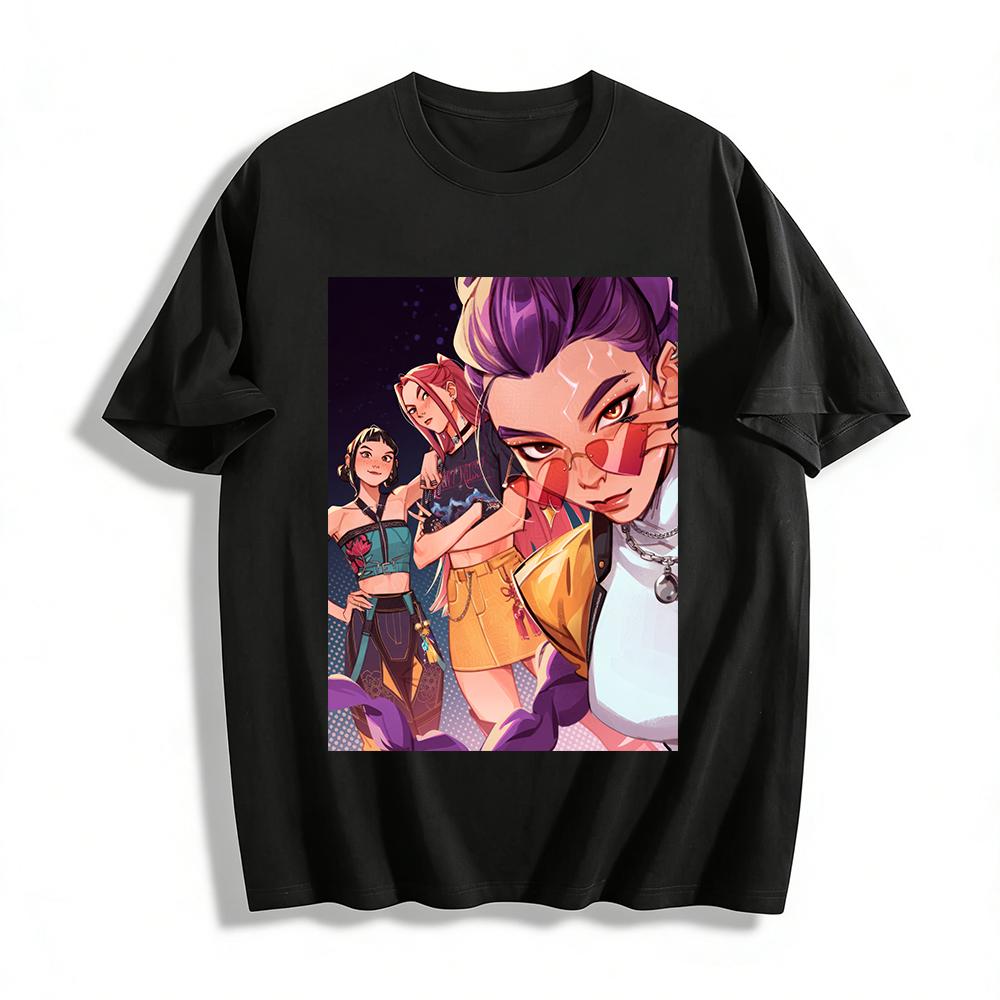 

Valorant Popular Characters Print Trendy T-shirt Unisex Casual Loose Top For Game Fans Pure cotton T-shirt XXS